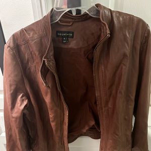 One leather jackets both l/xl (size 12)